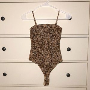 Cheetah print bodysuit